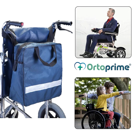 Bolso Impermeable para Silla de Ruedas | Azul Marino - Image 2