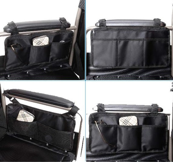 Bolso Lateral de Múltiples Compartimientos | Silla de Ruedas - Image 8
