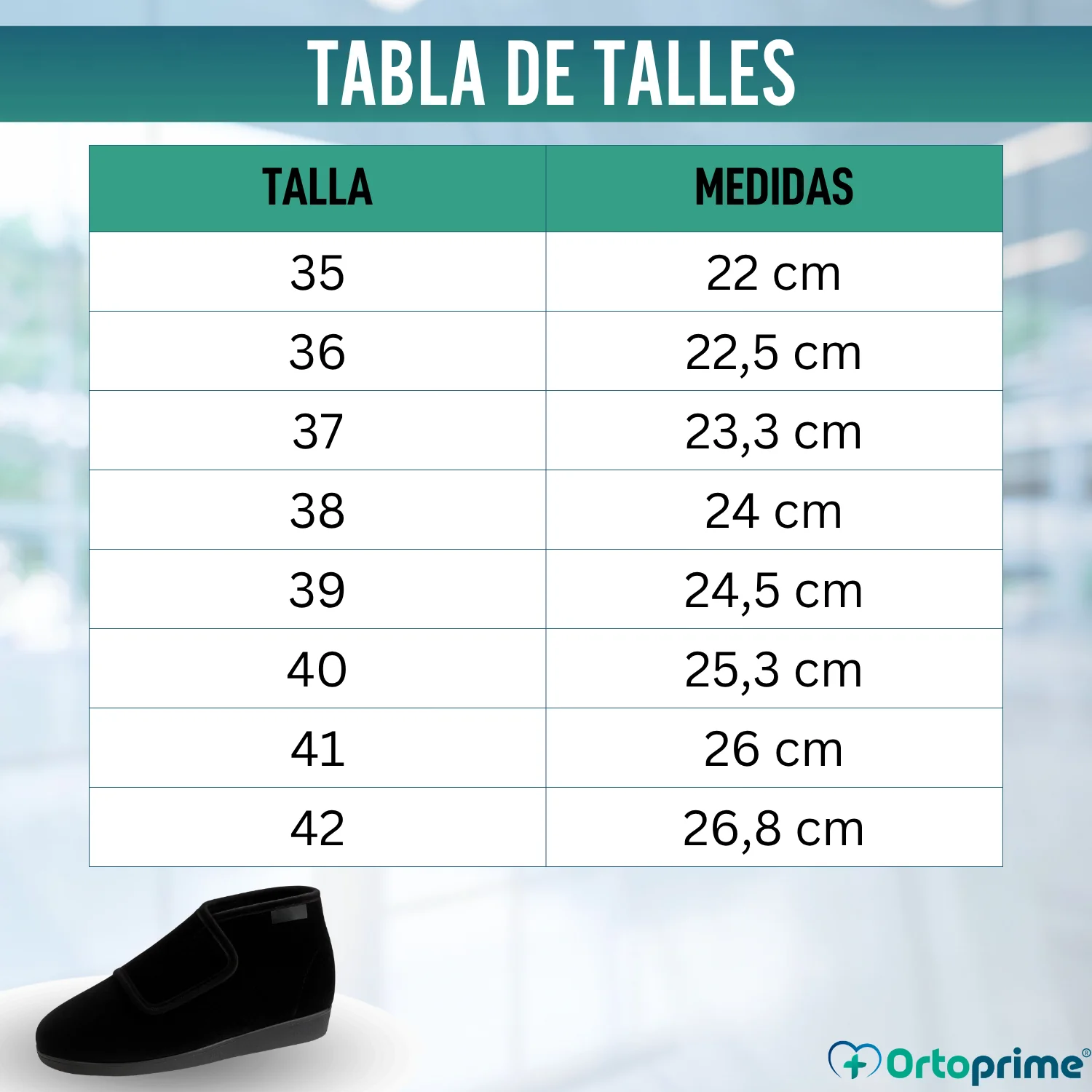 Bota Corte Alto de Terciopelo Con Velcro - Image 2