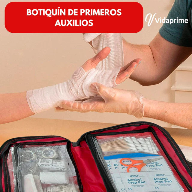 Botiquín de Primeros Auxilios Kit Completo Profesional | 180 Piezas - Image 6