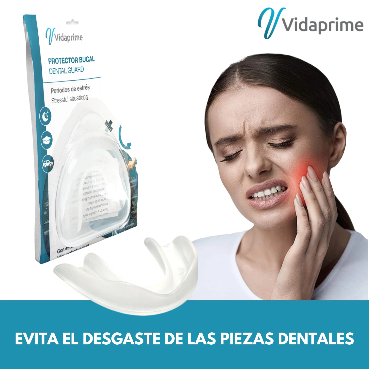 Bruxismo Férula Bucal Moldeable Reutilizable | Con Estuche - Image 9