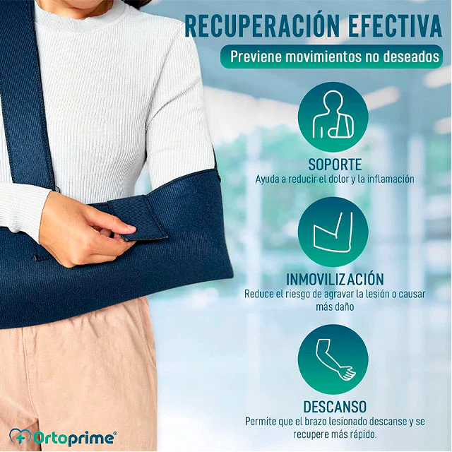 Cabestrillo para Brazo Bilateral con Correa Ajustable | Talla Única - Image 6