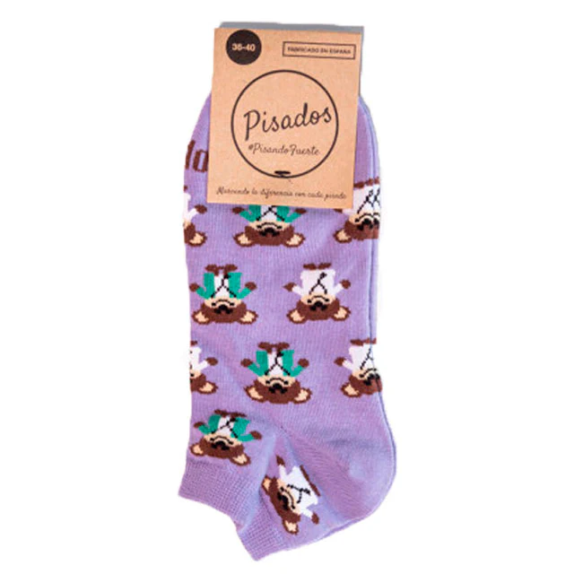 Calcetines Tobilleros sin Costuras Estampados Enfermería | 2 Tallas - Image 2