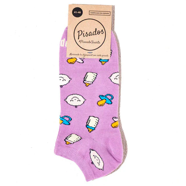 Calcetines Tobilleros sin Costuras Estampados Enfermería | 2 Tallas - Image 3