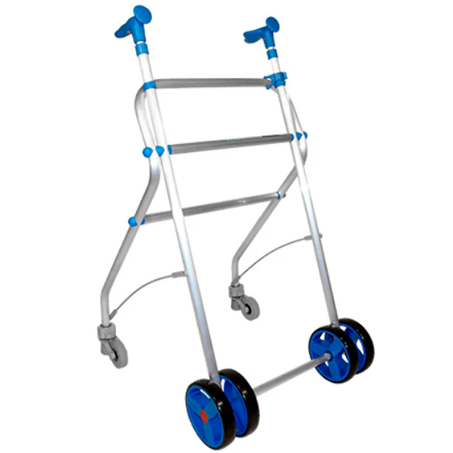 Caminador para Adulto Plegable Regulable y Frenos a Presión - Image 2