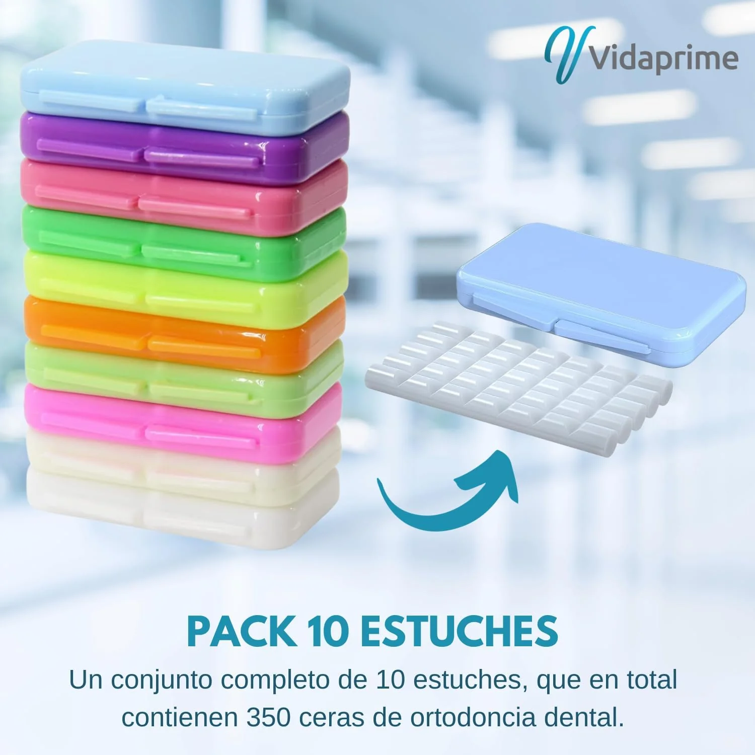 Cera Dental para Brackets Ortodoncia | Pack 10 Estuches - Image 7