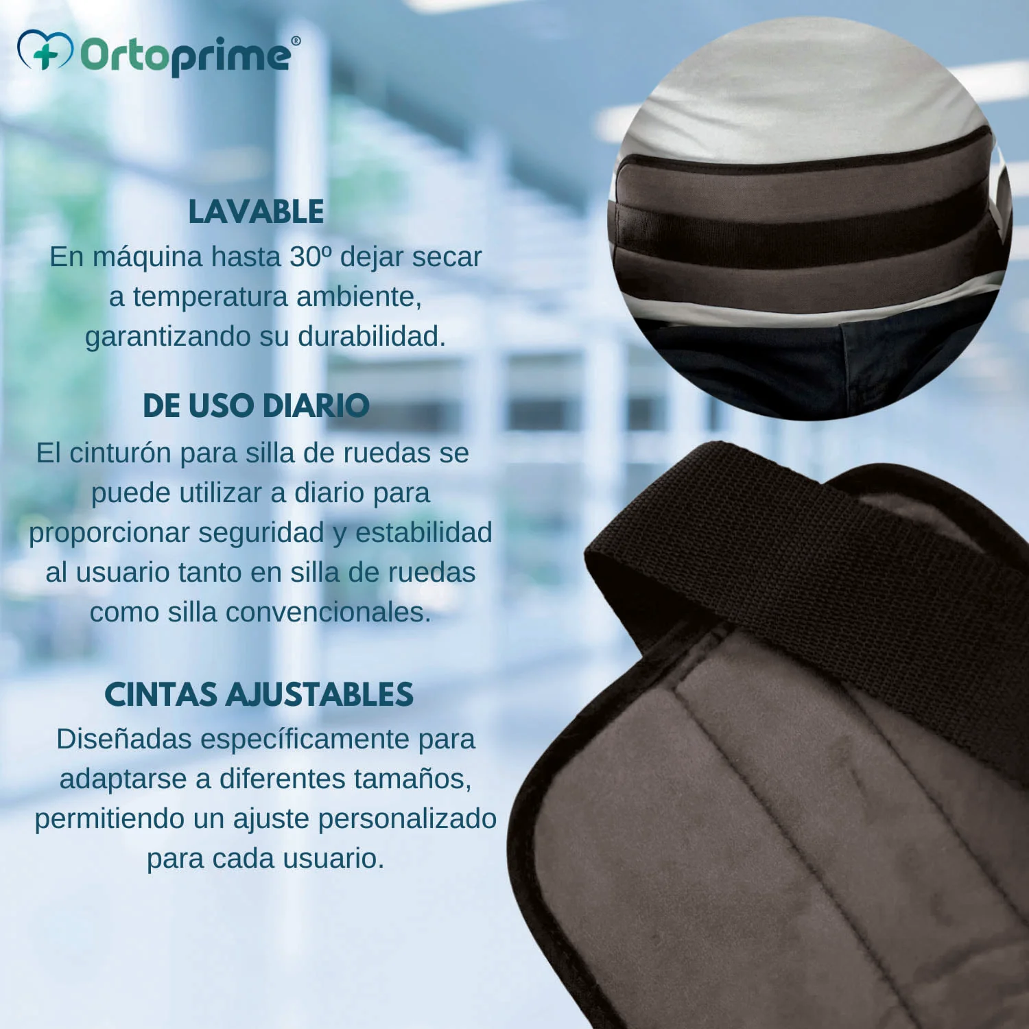 Cinturón Abdominal Silla de Ruedas Confort - Image 4
