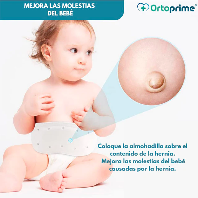 Cinturón Hernia Umbilical para Bebés con 3 Almohadillas - Image 7