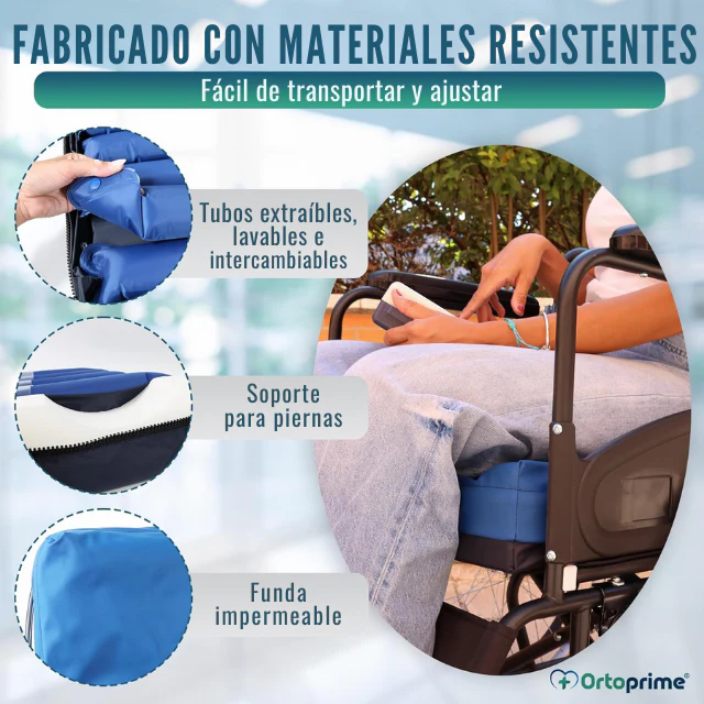 Cojín Antiescaras de Aire con Compresor | Cojín Silla de Ruedas - Image 5