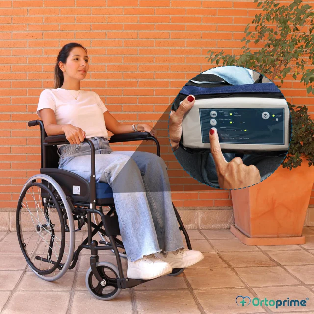 Cojín Antiescaras de Aire con Compresor | Cojín Silla de Ruedas - Image 7