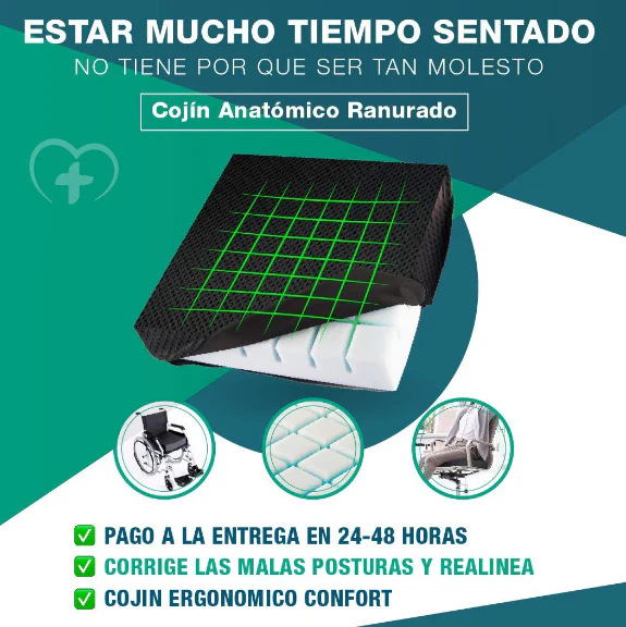 Cojín Antiescaras Ranurado Anatómico 3D Confort - Image 7