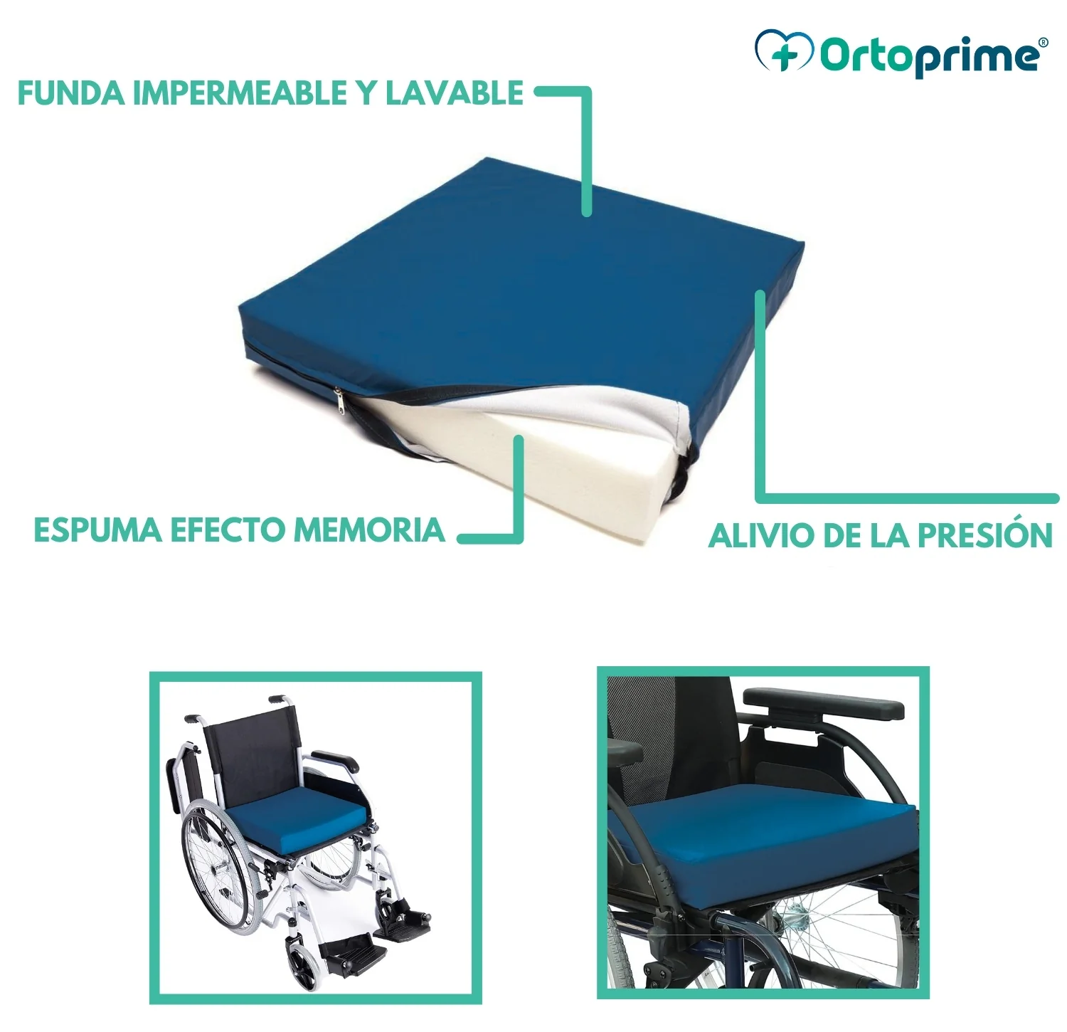 Cojín Antiescaras Viscoelástico 50kg/m3 - Image 6