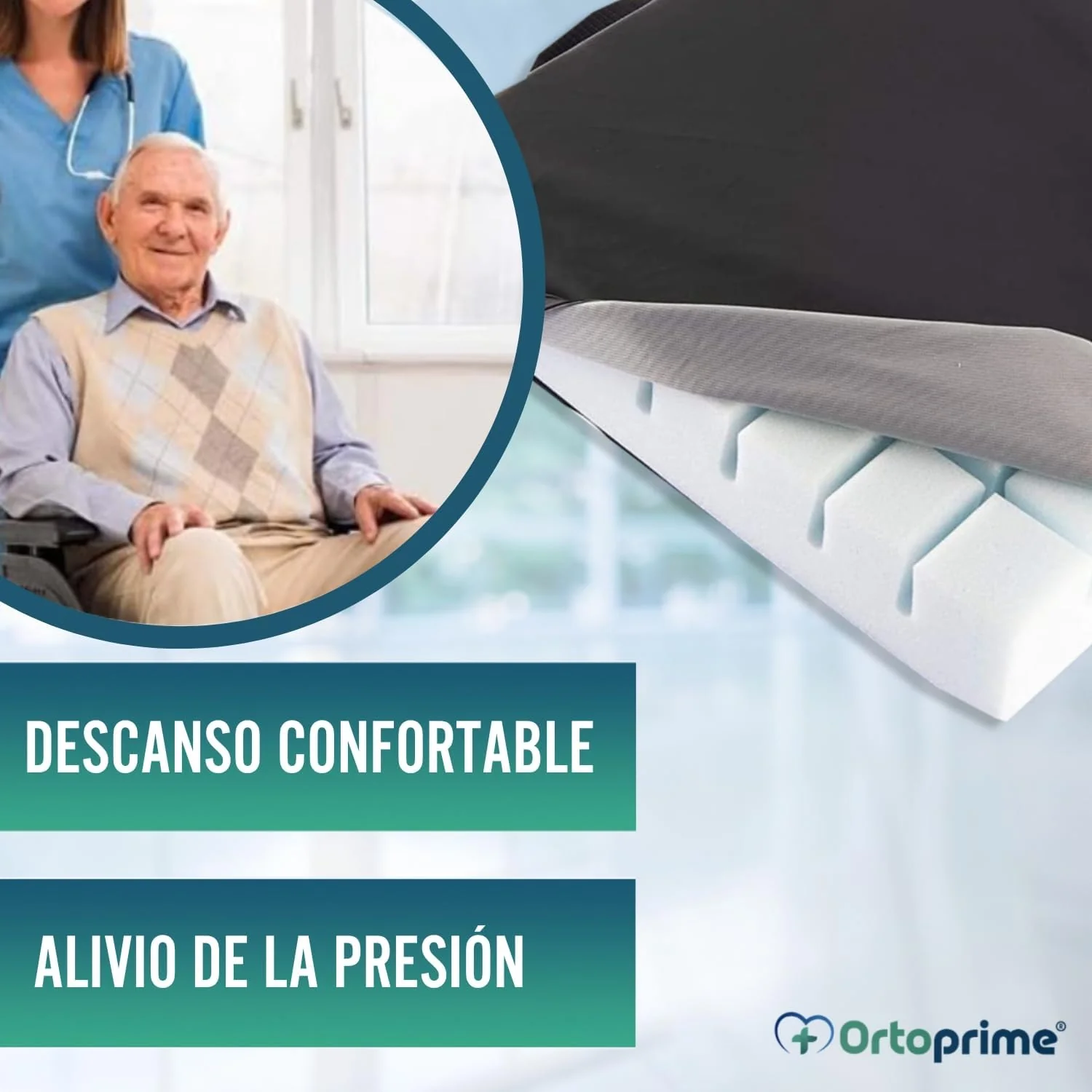 Cojín Antiescaras Ranurado Anatómico - Image 3
