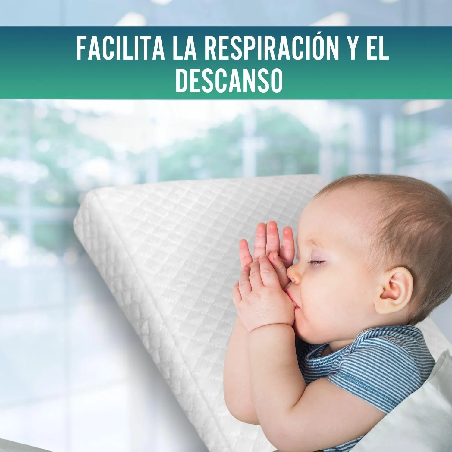 Cuña Antirreflujo Bebe Cojín Postural | Funda Extraíble - Image 5