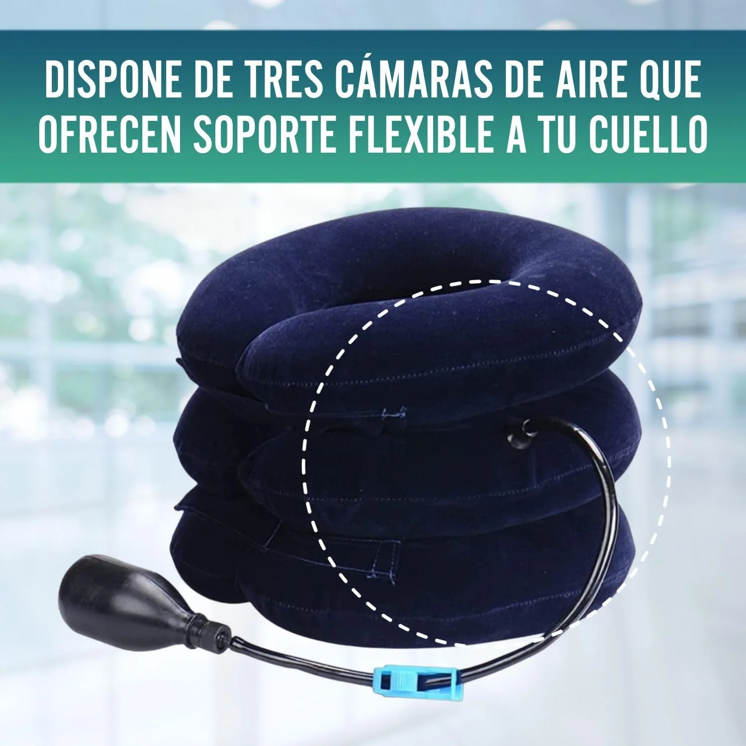 Dispositivo para Tracción Cervical Cojín con Bomba - Image 5