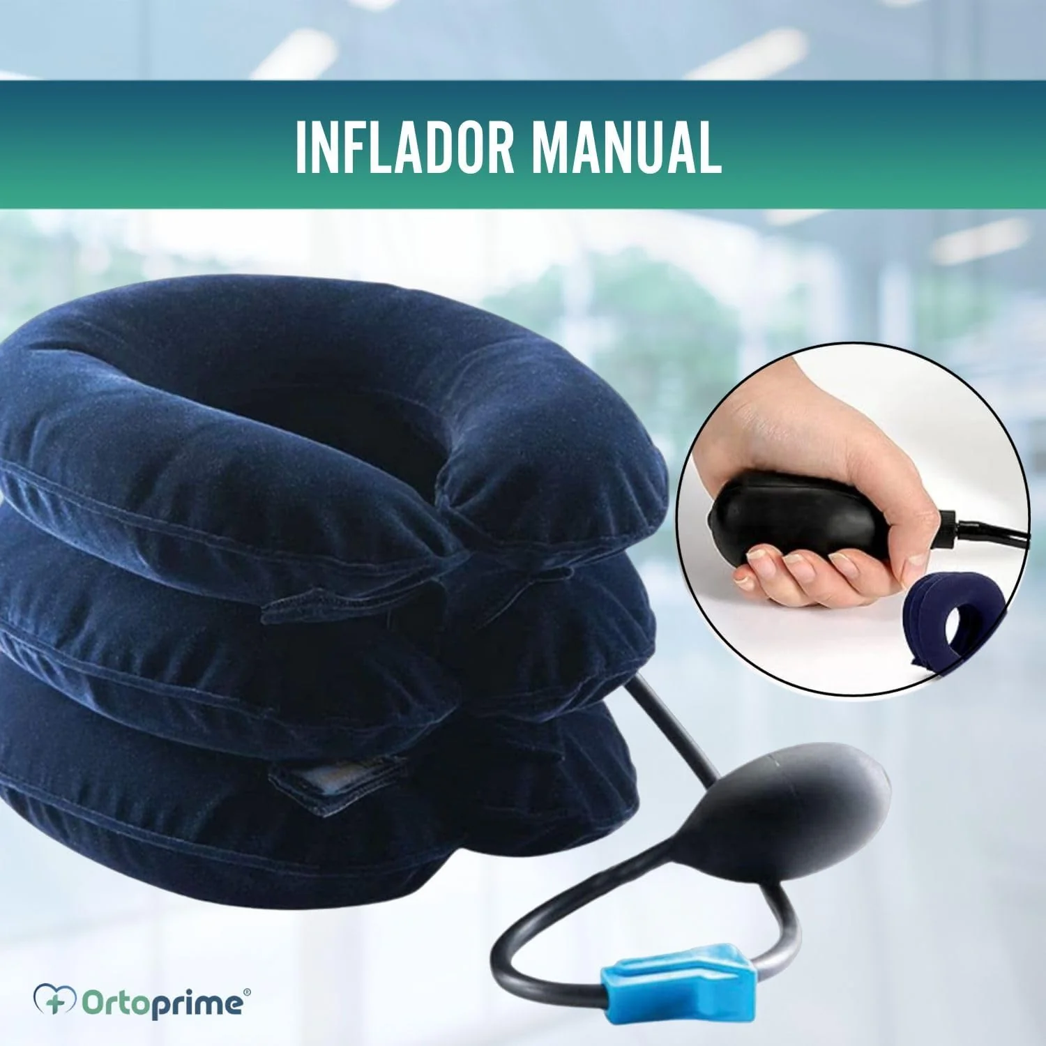 Dispositivo para Tracción Cervical Cojín con Bomba - Image 8