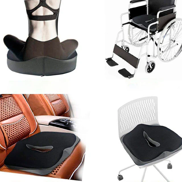 Cojín Antiescaras Viscoelástico Ergonómico con Orificio Coxis - Image 3
