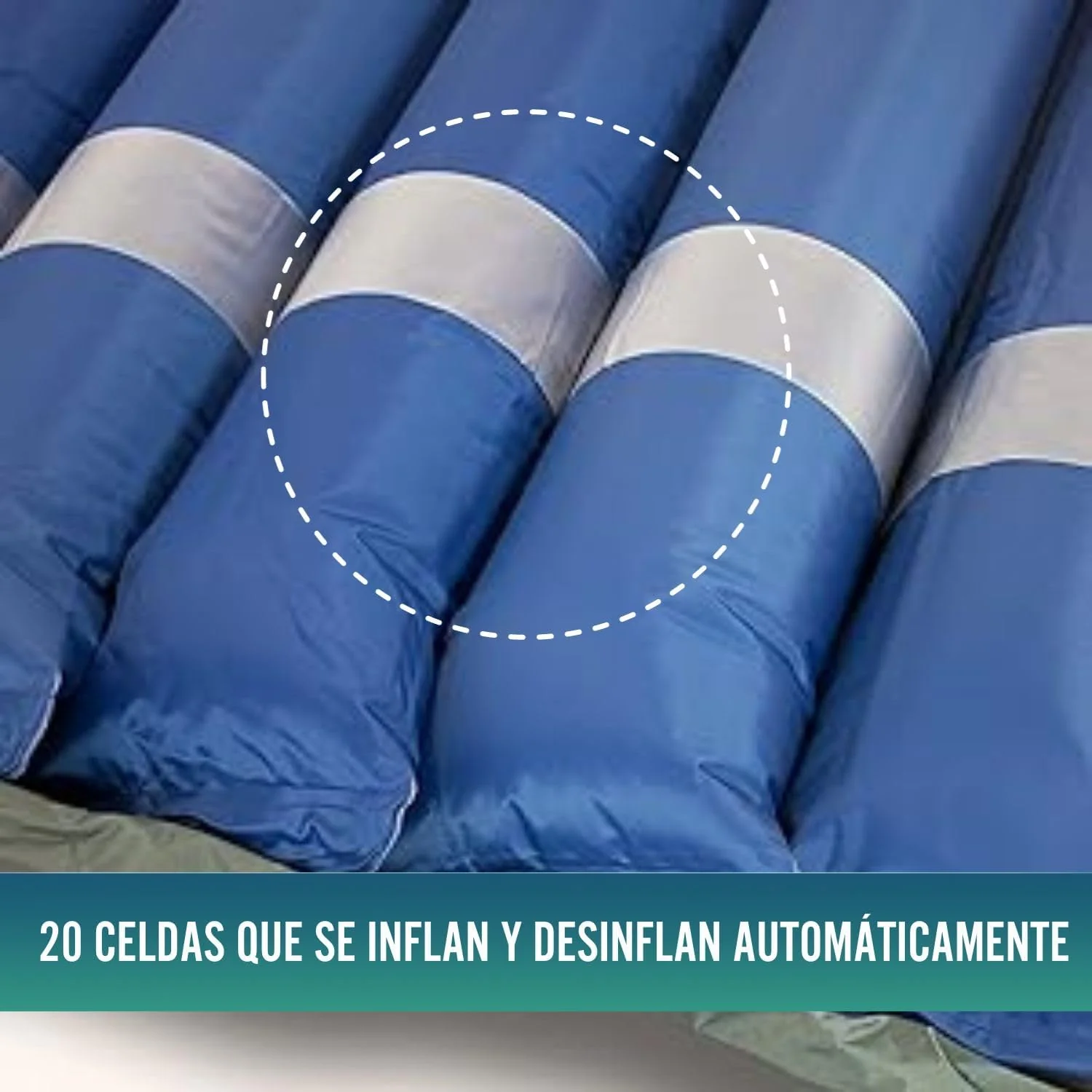 Colchón Antiescaras de Aire con Compresor Silence para Cama - Image 6