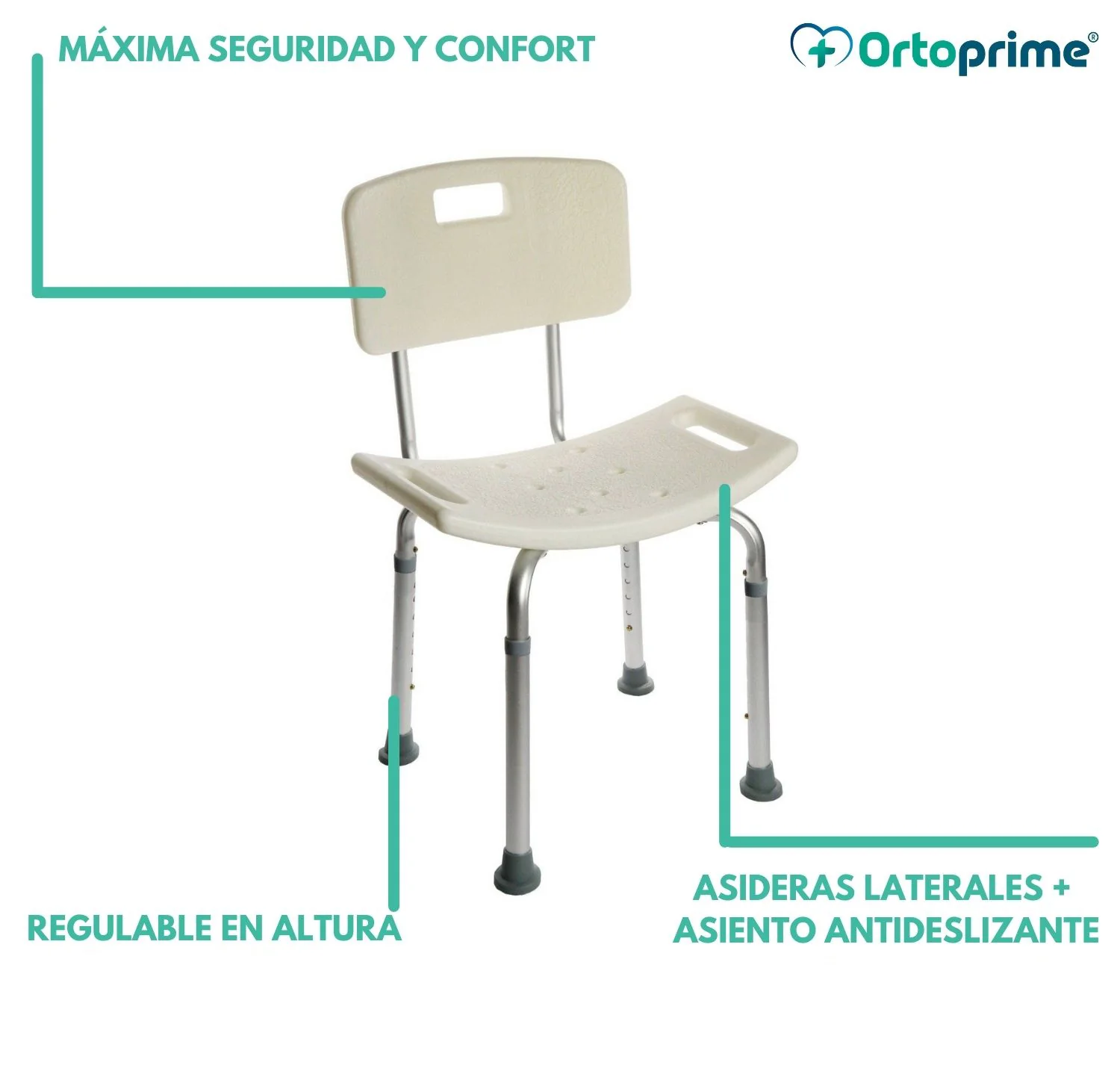 Silla de Ducha Antideslizante - Image 7