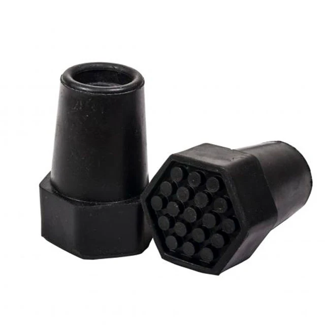 Conteras para Bastones Base Reforzada Hexagonal de Caucho