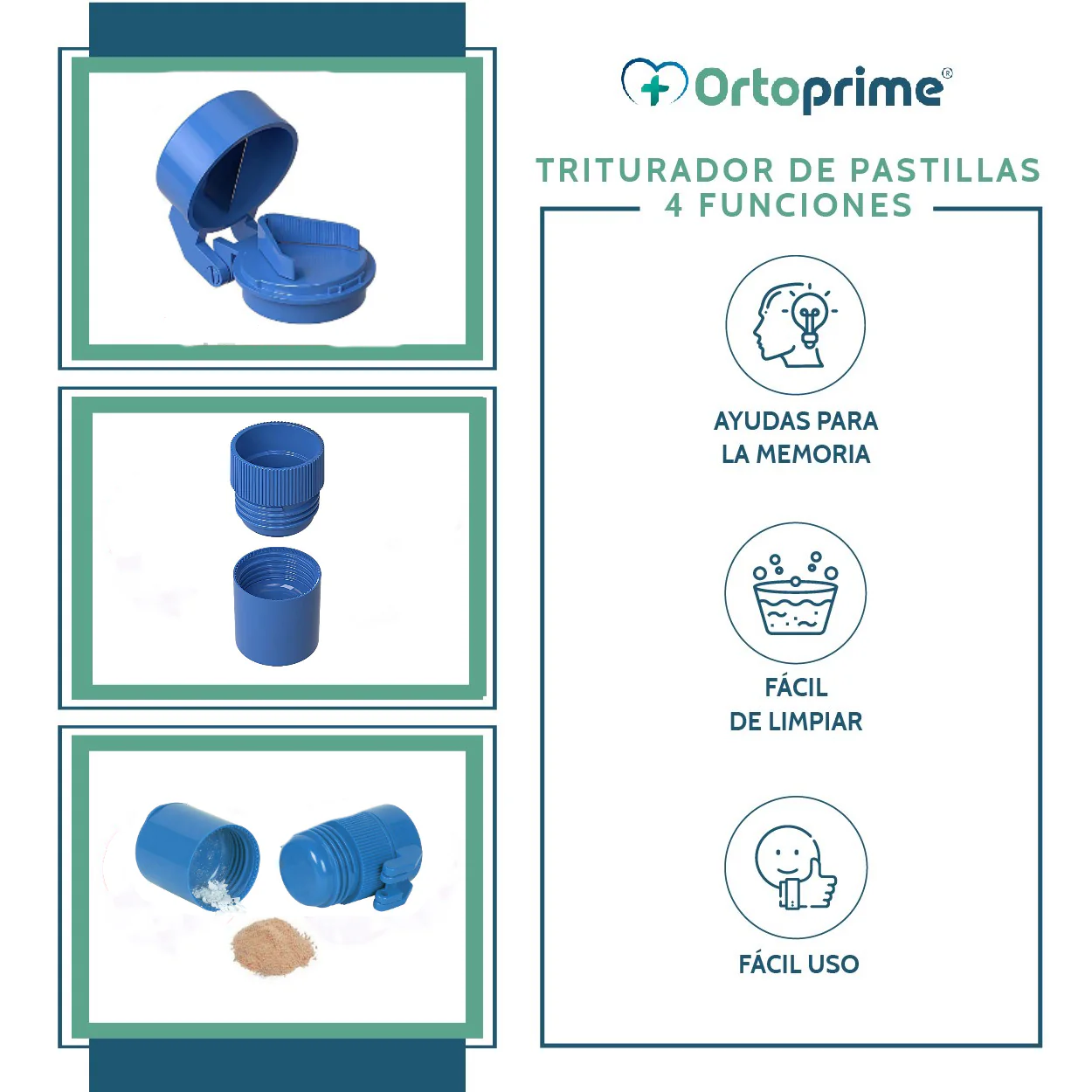 Cortador y Triturador de Pastillas | Con Depósitos - Image 9