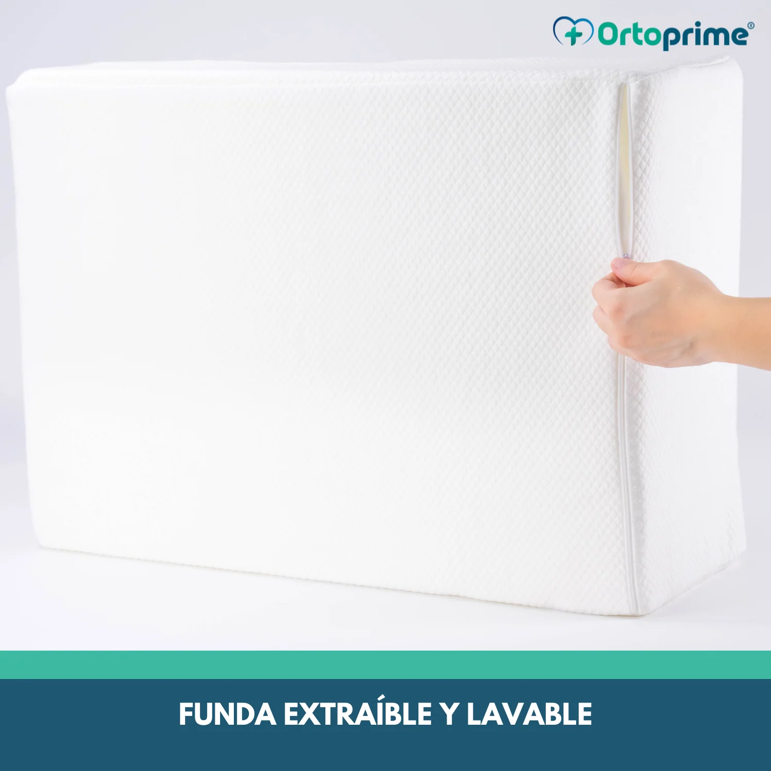 Cojín Reposapiernas Viscoelástico | Almohada Vascular Efecto Memoria - Image 7