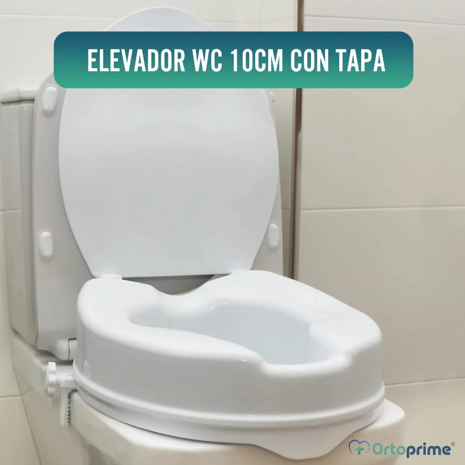 Elevador de WC con y sin Tapa | Resistente 223kg - Image 4