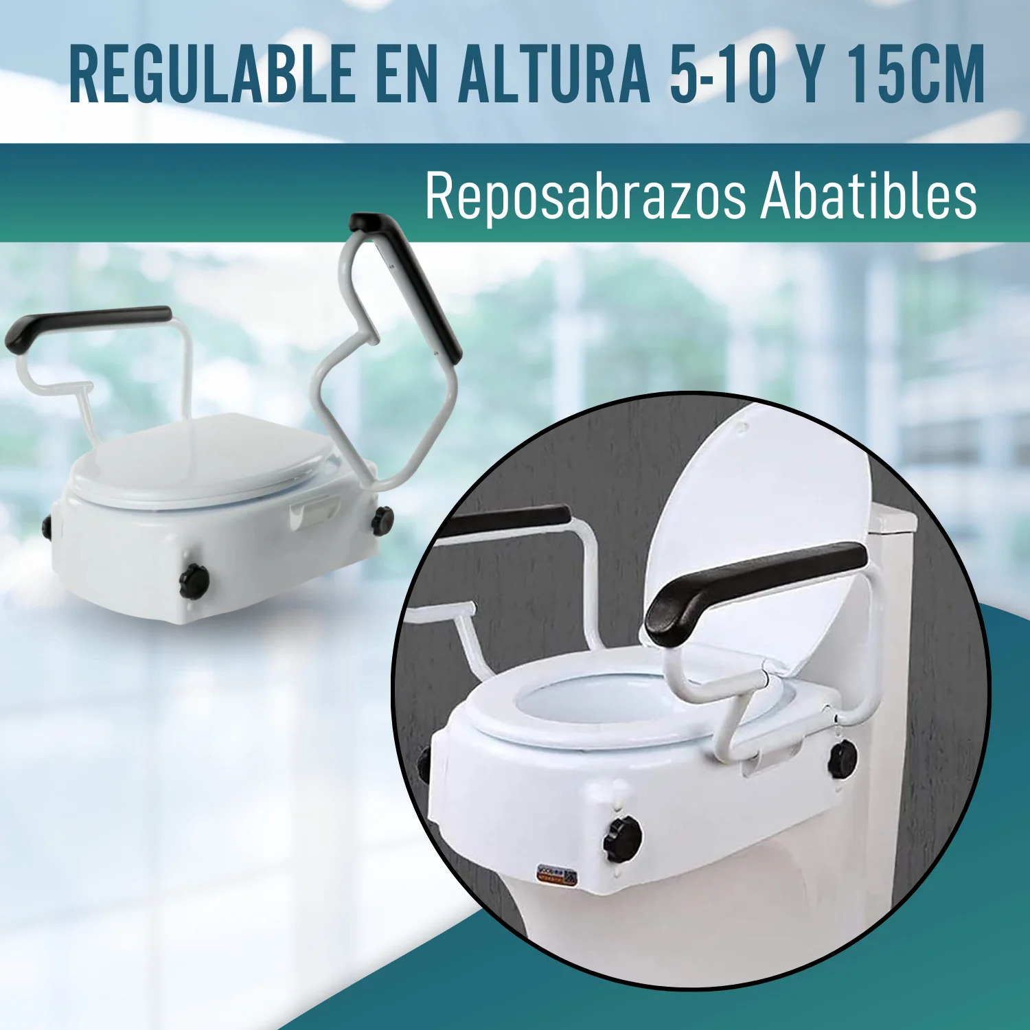 Elevador WC Inclinable OrtoPrime Confort - Image 3