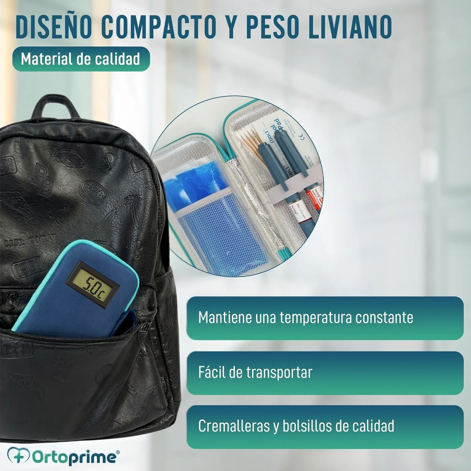 Estuche para Insulina con Termómetro| Nevera para Diabéticos - Image 7