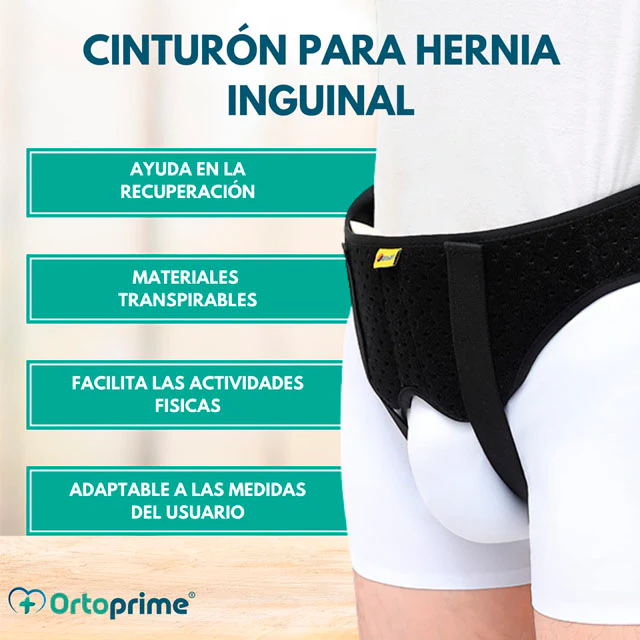 Faja Hernia Inguinal con Almohadillas Acolchadas | Unisex - Image 2