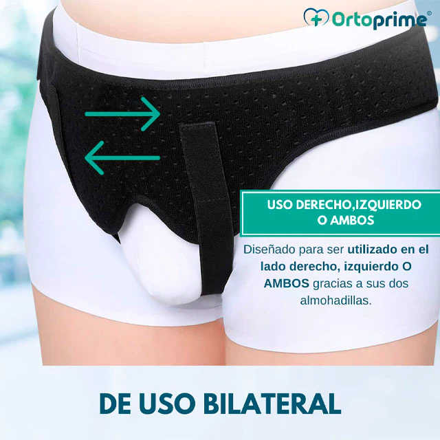 Faja Hernia Inguinal con Almohadillas Acolchadas | Unisex - Image 7