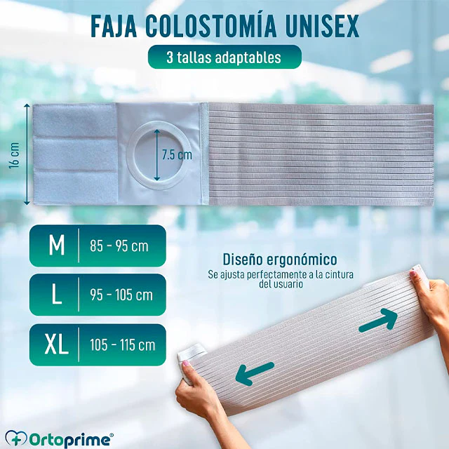 Faja Post Operatoria Termorreguladora para Colostomía | 3 Tallas - Image 2