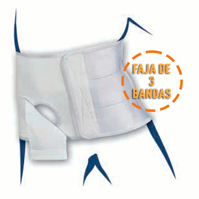 Faja Post Operatorio con Abertura Amplia de Ostomía | De Cierre - Image 6