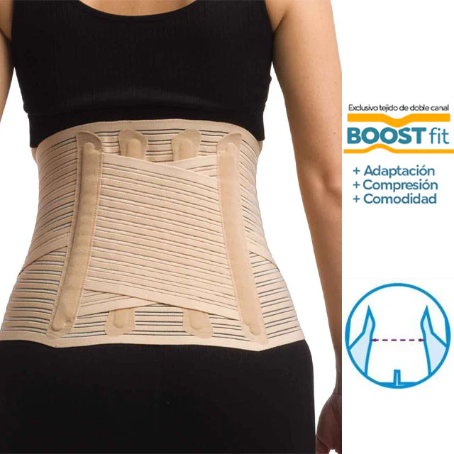 Faja Sacro Lumbar Semirrígida con Cruce Lumbar - Image 3