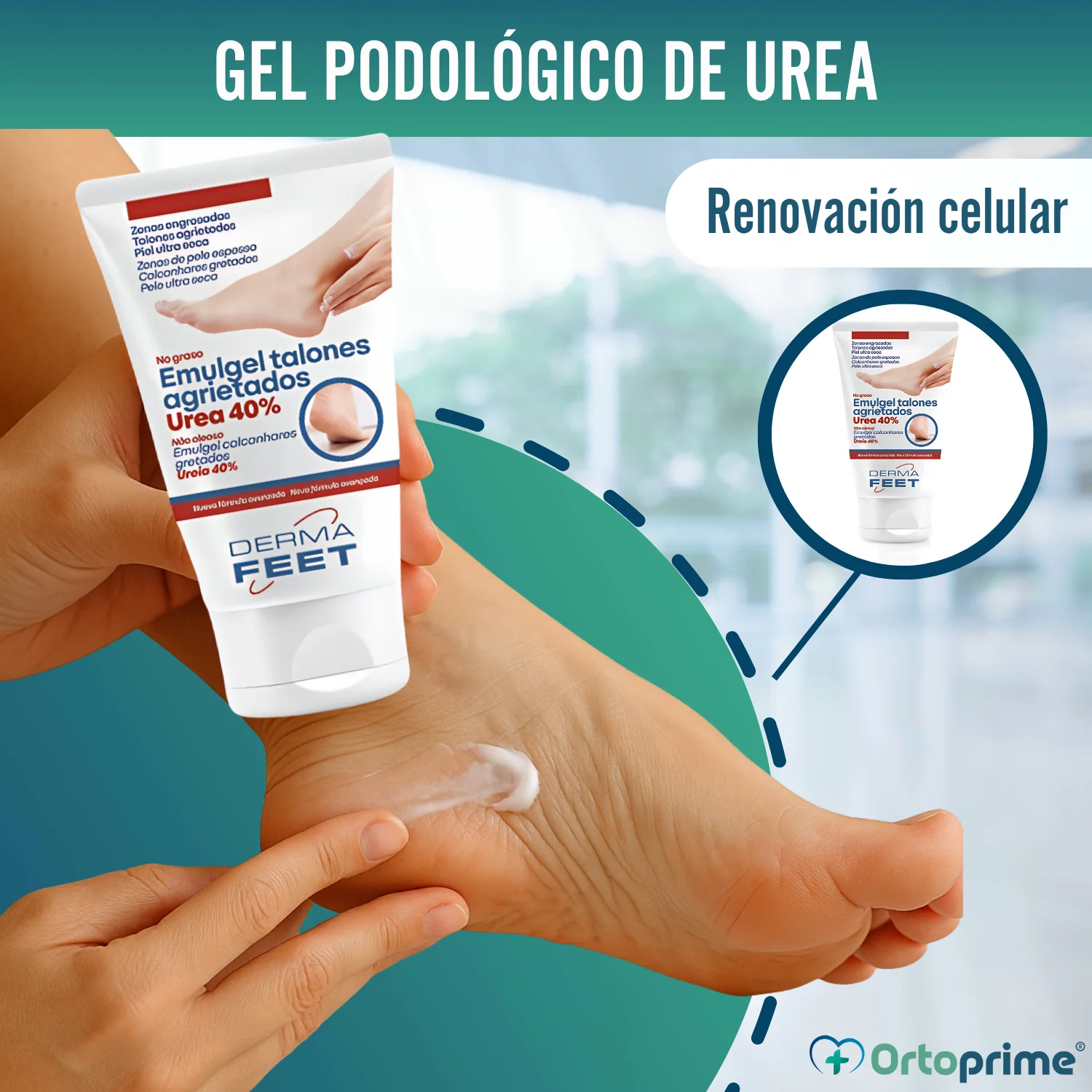 Gel para Talones Agrietados | Concentración de Urea 40% - Image 5