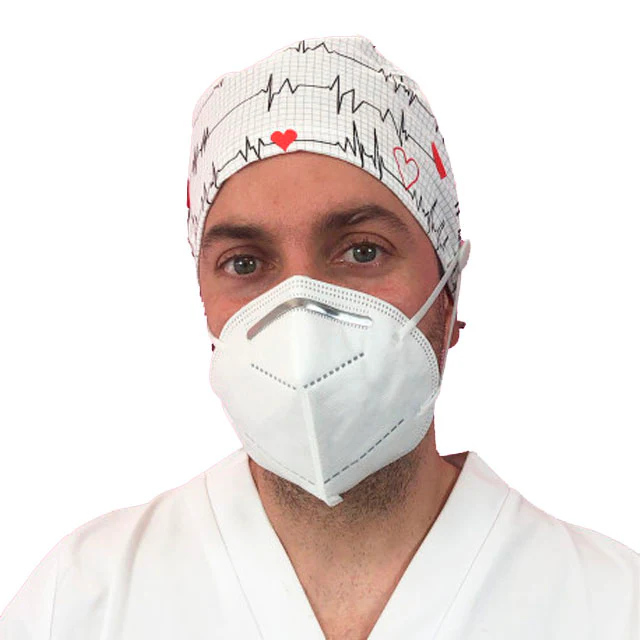 Gorros de Quirófano para Pelo Corto con Botones | Estampados - Image 9