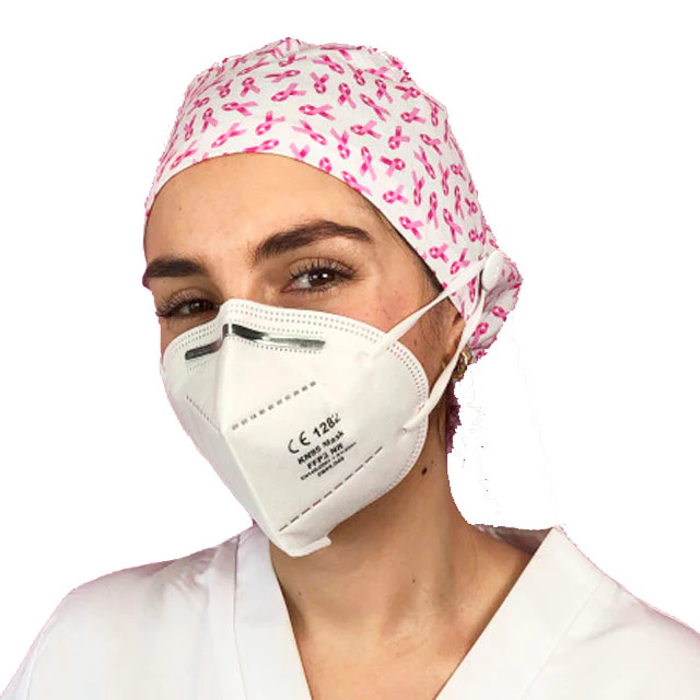 Gorros de Quirófano para Pelo Largo con Botón | Estampados - Image 11