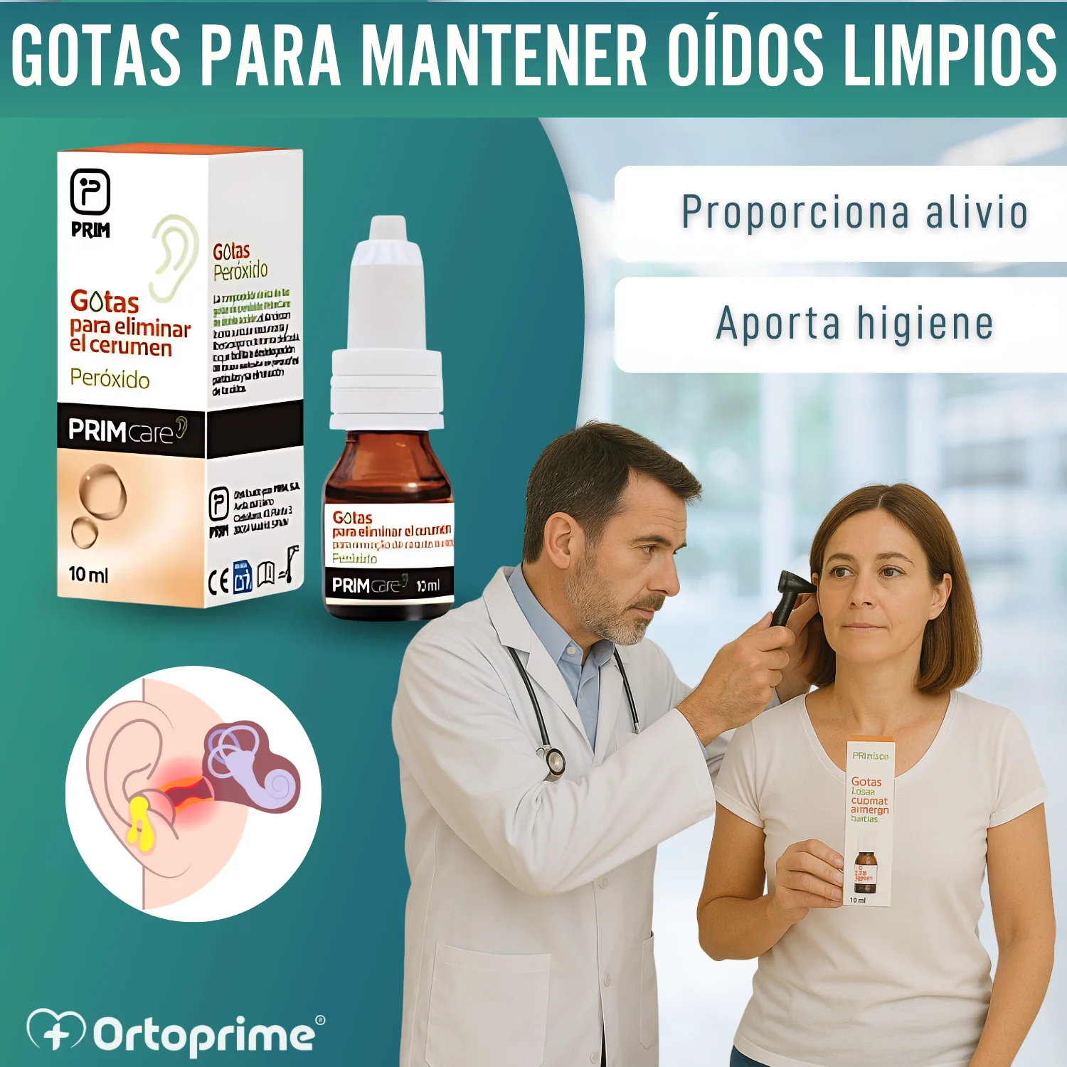Gotas para Eliminar Cerumen de Oídos | Peróxido 10ml - Image 5
