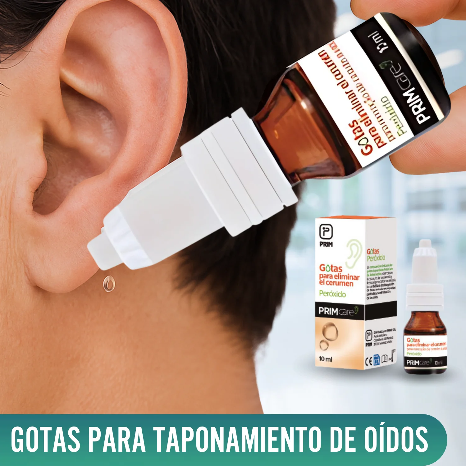 Gotas para Eliminar Cerumen de Oídos | Peróxido 10ml - Image 8