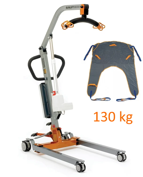 Grúa de Traslado Eléctrica con Arnés | 130 kg