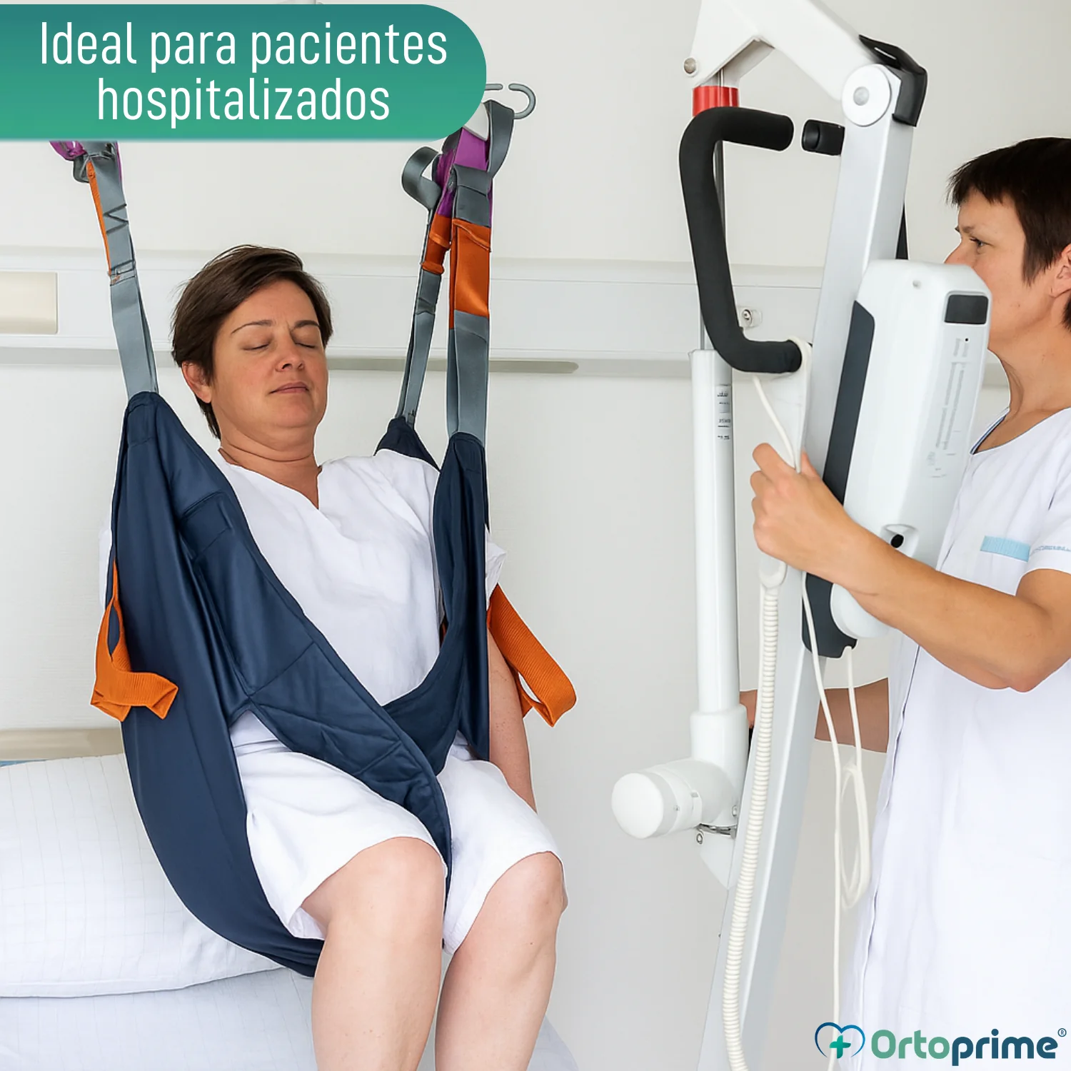 Grúa Eléctrica para el Traslado de Pacientes | Sin Arnés - Image 7