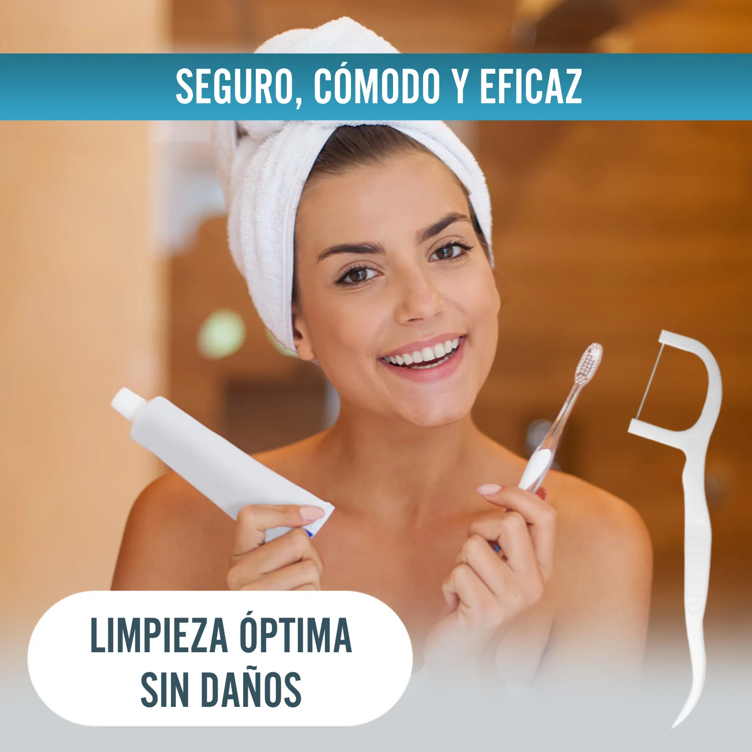 Arcos Dentales con Mango Hilo Dental Pack 200 - Image 7