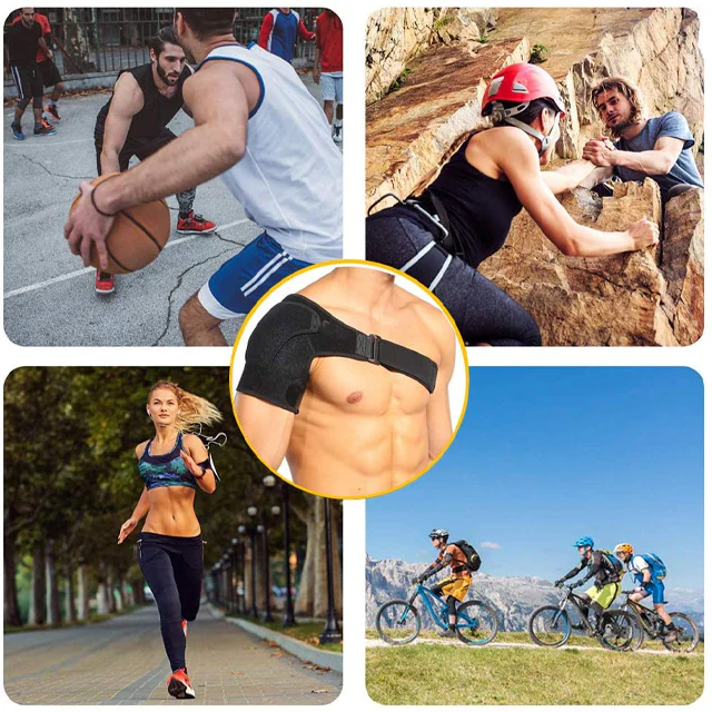 Hombrera Deportiva Ajustable con Bolsillo | Alivio al Dolor - Image 6