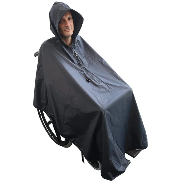 Chubasquero Impermeable Adaptable Silla de Ruedas