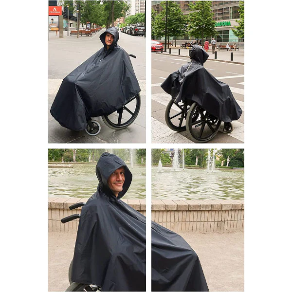 Chubasquero Impermeable Adaptable Silla de Ruedas - Image 4