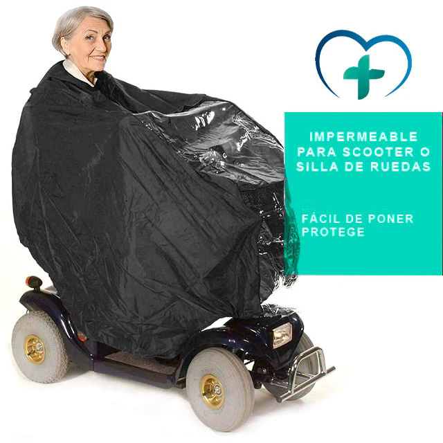 Impermeable para Silla de Ruedas y Scooter | Talla Universal - Image 5