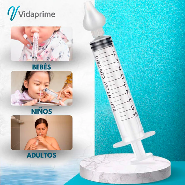 Jeringa Lavado Nasal para Bebés y Adultos | Pack 3 Unidades - Image 3