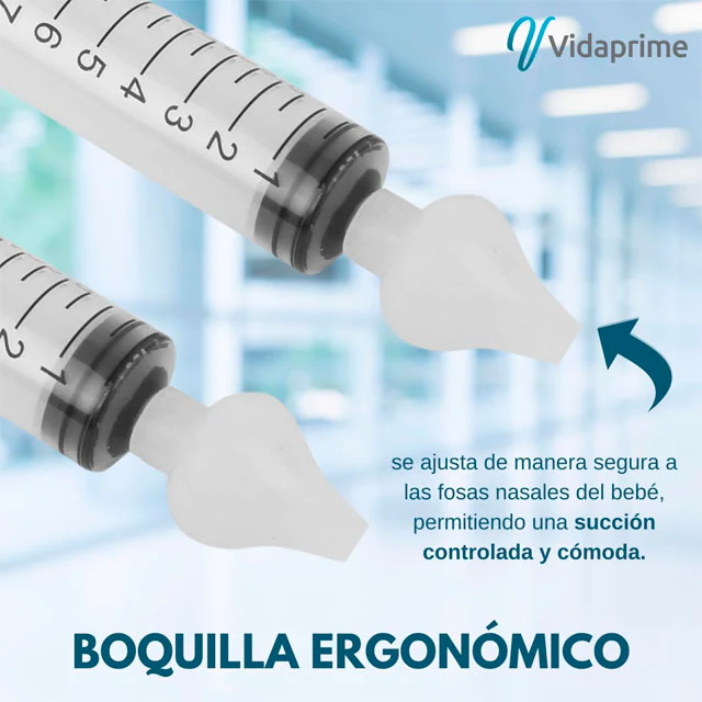 Jeringa Lavado Nasal para Bebés y Adultos | Pack 3 Unidades - Image 5