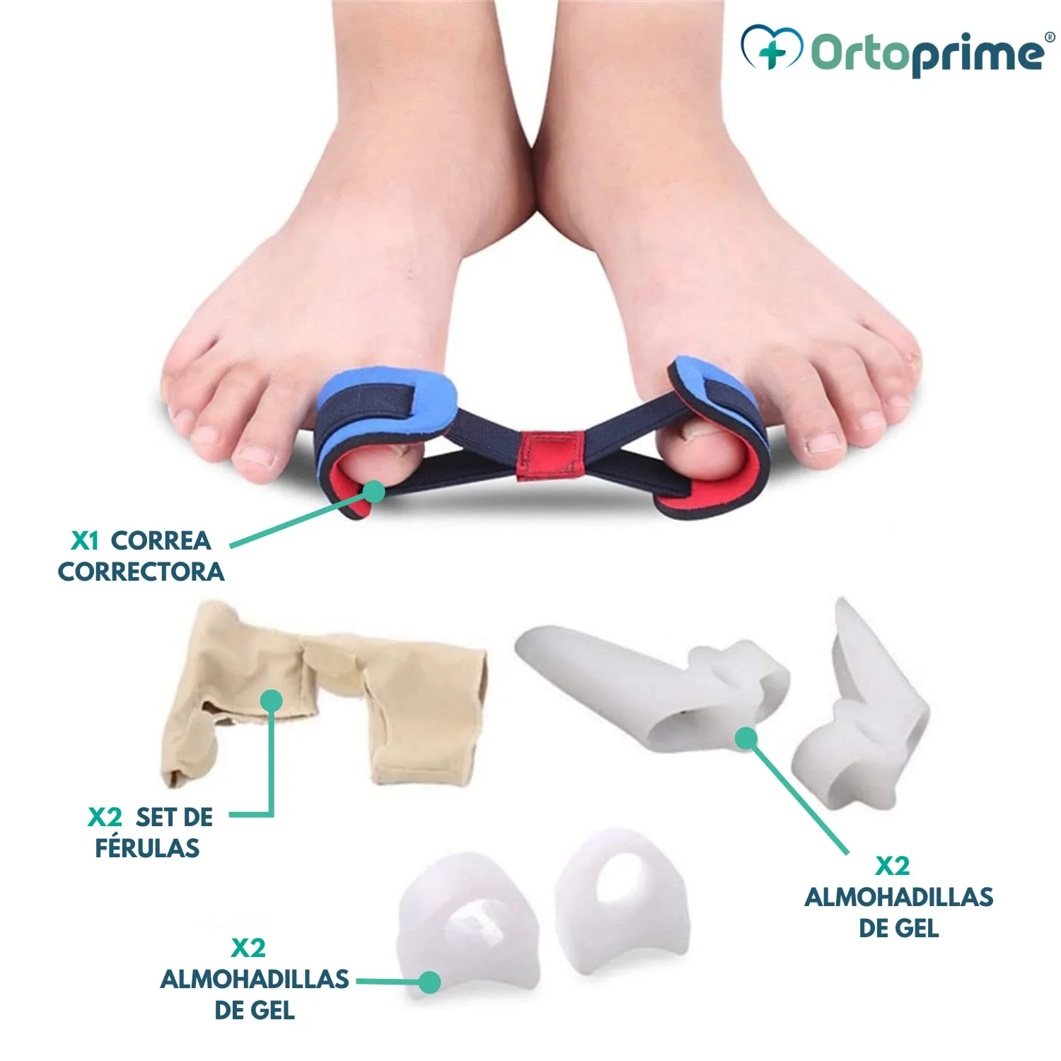 Kit Completo Corrector para Juanetes | 7 Piezas - Image 3