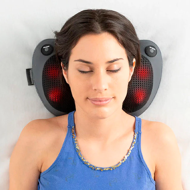 Masajeador Cabeza Shiatsu Térmico con Cabezales Rotativos - Image 5